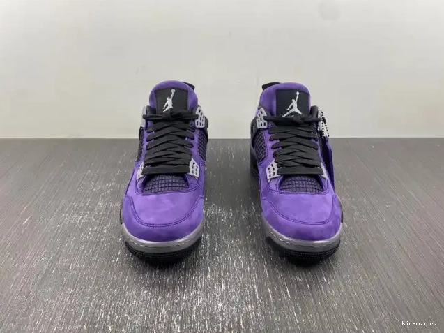 Rep Kickmax Suede 4 Purple Air Jordan Travis Scott x 0617